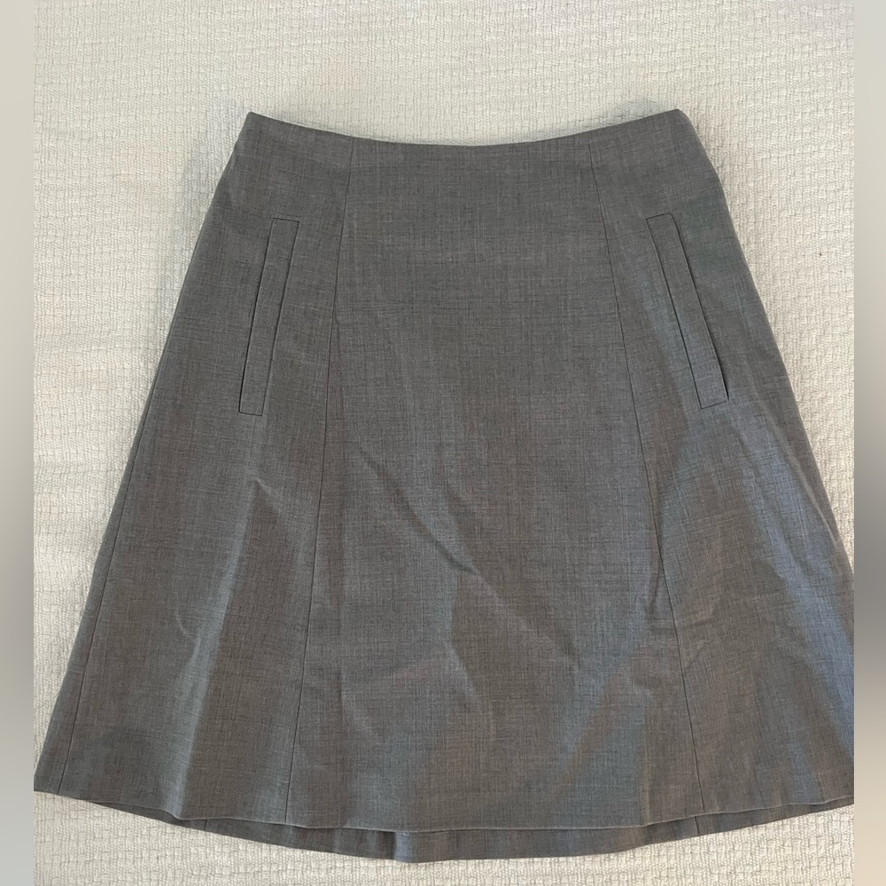 Theory pencil skirt light grey size 0